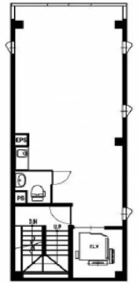 コスモビルの基準階図面