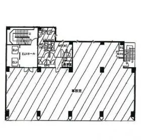 銀座SCビルの基準階図面