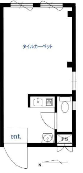 広瀬ビルの基準階図面