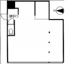瀬谷ビルの基準階図面