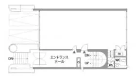 ES原宿ビルの基準階図面