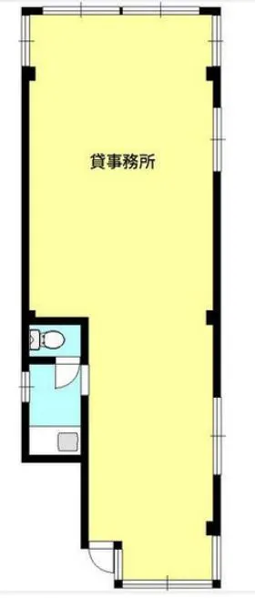 生方ビルの基準階図面