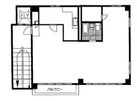 サクラマンションの基準階図面