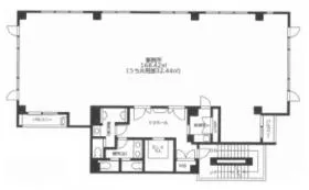 大宮大門町MⅡビル(仮称)大門町3丁目計画)ビルの基準階図面