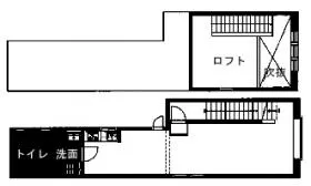 SOHO大門1丁目ビルの基準階図面