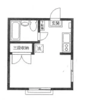 芝原ビルの基準階図面