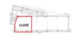 IT名駅2号館ビルの基準階図面