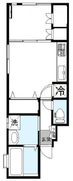 メリンレジデンスビルの基準階図面