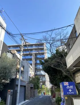 南平台ツインビルの外観