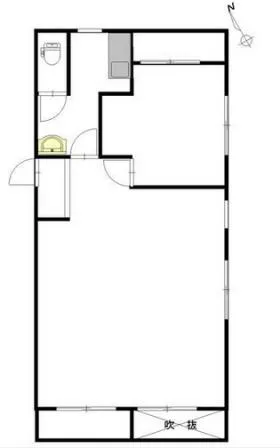 諏訪ハイツビルの基準階図面