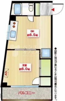セントラル新宿公園ビルの基準階図面