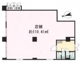 藤和シティコープ新中野ビルの基準階図面