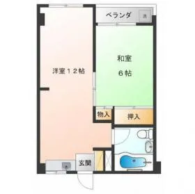 朝日ビルの基準階図面