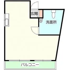 山田ビルの基準階図面