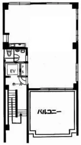 田畑ビルの基準階図面