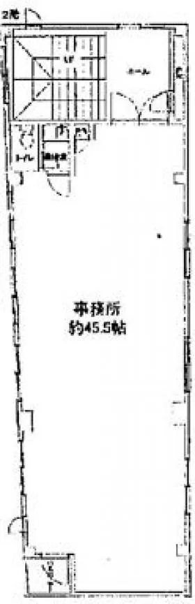 KI御苑内藤町ビルの基準階図面