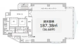 PMO浜松町の基準階図面