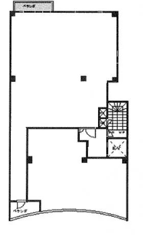 臼井第1ビルの基準階図面