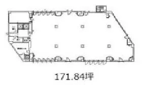 第3TOCビルの基準階図面