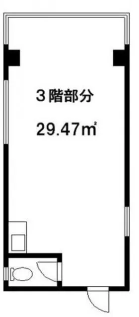 ぬのうらビルの基準階図面