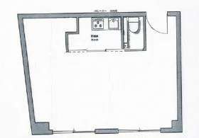 赤坂葵マンションの基準階図面