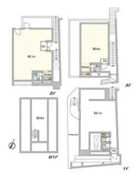 ニュークラシックスビルの基準階図面