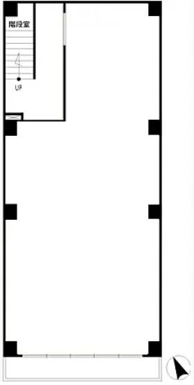 河村ビルの基準階図面