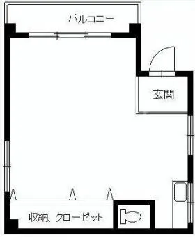 石川ビルの基準階図面