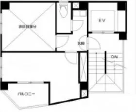 第1キャラットビルの基準階図面