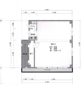 iComfort神田橋ビルの基準階図面