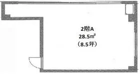 佐野ビルの基準階図面