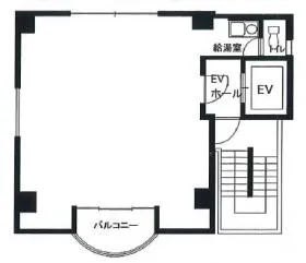 日宝新御茶ノ水(旧:IZUMI.BUILDING-1ビルの基準階図面