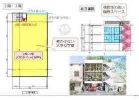 (仮称)フィル・パーク浜松町ビルの外観