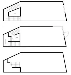 表参道J4ビルの基準階図面