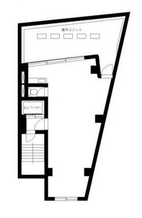 NODERA BLDGビルの基準階図面