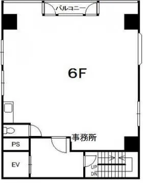 フェニックス東銀座第3ビルの基準階図面