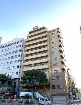 ライオンズマンション東銀座ビルの外観