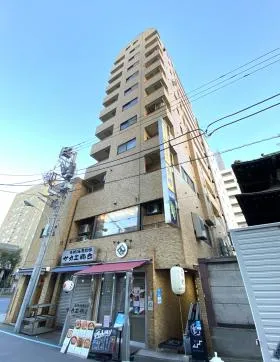 ライオンズマンション東銀座ビルの外観