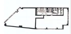 保志場ビルの基準階図面