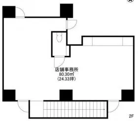 SHINKAビルの基準階図面