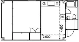 第1小山ビルの基準階図面