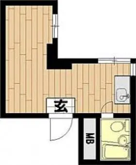 征矢ビルの基準階図面