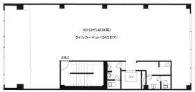 三恵51ビルの基準階図面