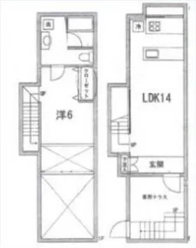 エムスクエアの基準階図面