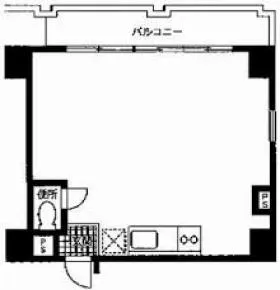 東大井第2アーバンハイムの基準階図面