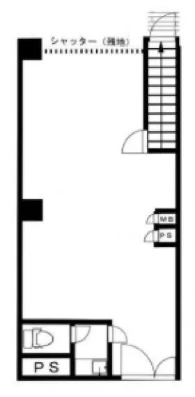 正ビルの基準階図面