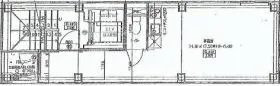 虎ノ門小林ビルの基準階図面