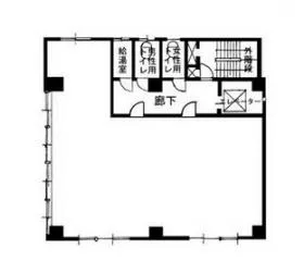 カネコビルの基準階図面