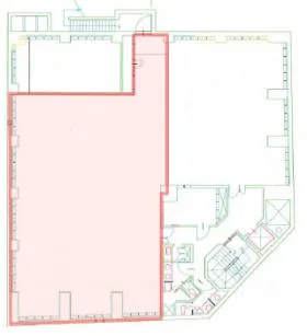 シントミプラザ永田町ビルの基準階図面