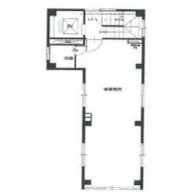 K&W新橋の基準階図面